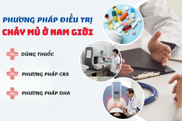 Phương pháp điều trị chảy mủ ở nam giới