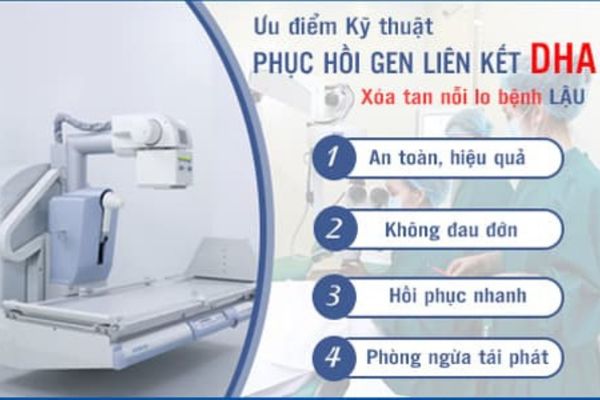 DHA - Phương pháp điều trị lậu mãn tính hiệu quả