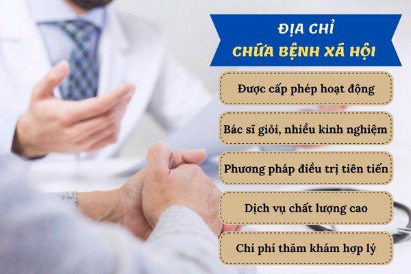 Tiêu chí lựa chọn địa chỉ chữa bệnh xã hội uy tín