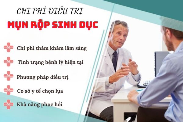 Chi phí điều trị mụn rộp sinh dục phụ thuộc vào nhiều yếu tố khác nhau