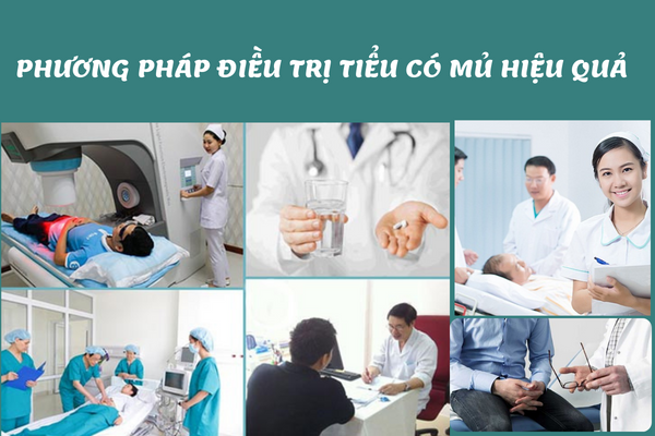 Phương pháp điều trị tiểu có mủ ở nam giới hiệu quả