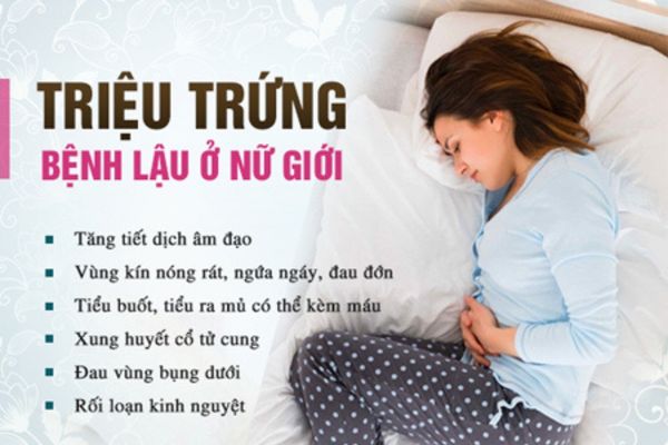 Triệu chứng bệnh kim la ở nữ giới